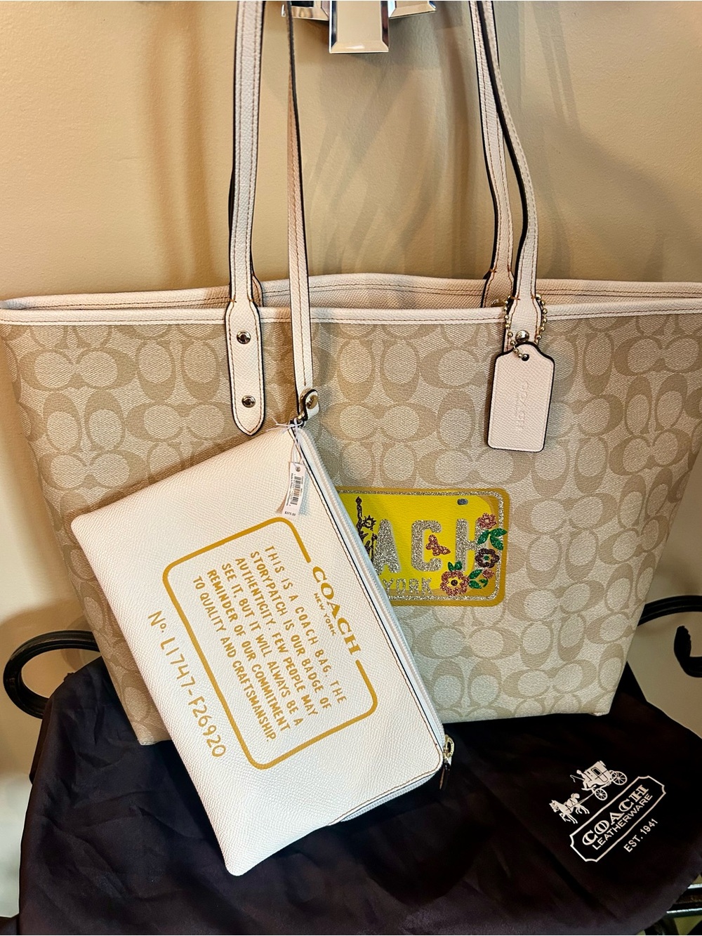 Coach  Limited Edition New York Road Trip Signature Tote